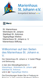 Mobile Screenshot of marienhaus-freiburg.de